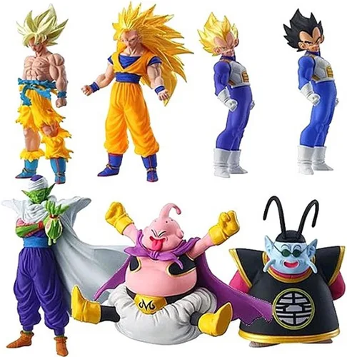 Vista 2 de Bandai Dragonball Z HG Figura especial de PVC ~ 3.5" - Vegeta (Super Saiyan)