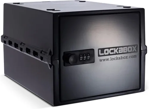 Vista 14 de Lockabox One™ Caja de Seguridad Premium Caja de Seguridad con Cerradura de Combinación Mediana para Alimentos, Medicamentos y Seguridad