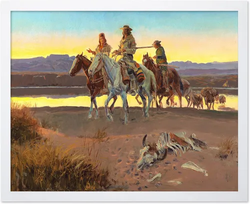 Vista 30 de Poster Master Vintage A Mexican Vaquero Print – Póster retro de vaquero – Arte occidental – Diseño de pared del salvaje oeste – Regalo para hombres