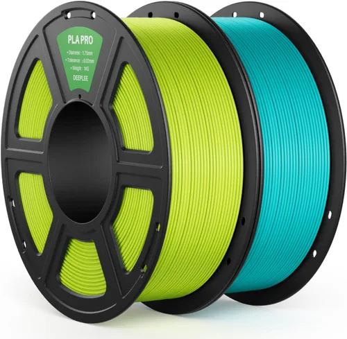 Vista 22 de PLA PRO - Filamento de impresión 3D de 0.07 in, 8.8 lbs, negro/rojo/amarillo/azul Refine Surface, Stronger Toughness, PLA Filament Dimensional