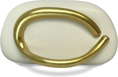 Vista 15 de Bolso de mano de acrílico para mujer, bolso de noche redondo clásico, bolso de manillar de metal vintage para boda, fiesta de graduación.