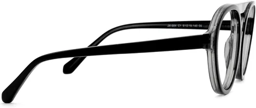 Vista 4 de Zeelool Gafas de aviador para hombre con lente transparente sin receta JGA173695
