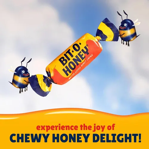 Vista 6 de JO SWEETS Bit O Honey Holiday Candy - 2 libras de irresistibles golosinas clásicas con sabor a miel