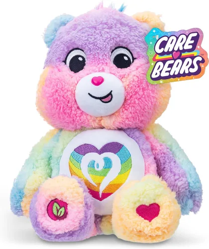 Vista 12 de Care Bears Peluche de tamaño mediano de 14 pulgadas - Oso acogedor para dormir