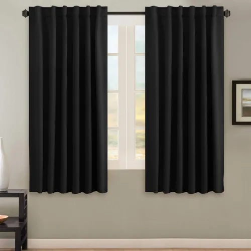 Vista 86 de H.VERSAILTEX Cortinas Opacas con Aislamiento Térmico, Paneles de Tratamiento de Ventanas que Oscurecen la Habitación, Cortinas Opacas para Sala
