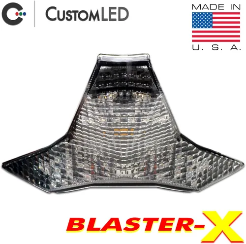 Vista 2 de Luz trasera LED integrada Kawasaki Ninja 400 Blaster-X 2018-2023 (lente transparente)