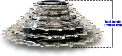 Vista 4 de DRIFT MANIAC Piñón roscado 7spd de la E-bici de la época, rueda libre 11-28T de 7 velocidades