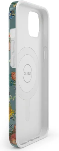 Vista 4 de Casely Funda para iPhone 13 Flores de Van Gogh El 50 aniversario del Museo Van Gogh Compatible con MagSafe