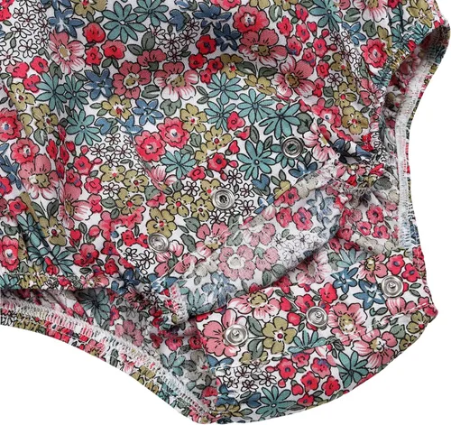 Vista 8 de Peleles de algodón con volantes para bebé, ropa de primavera y verano, overcross