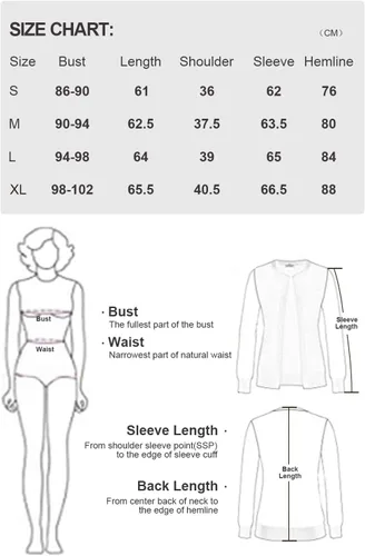 Vista 7 de LANPULUX Suéter 100% lana para mujer, cárdigan con botones y parte delantera abierta, cuello redondo