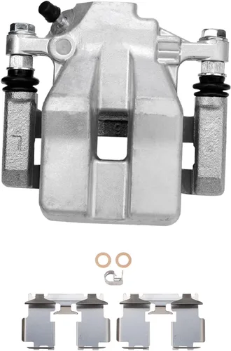 Vista 3 de Detroit Axle - Pinza de freno de disco del lado del conductor trasero de repuesto de pastillas de freno de cerámica para Lexus HS250h 2010 2011 2012
