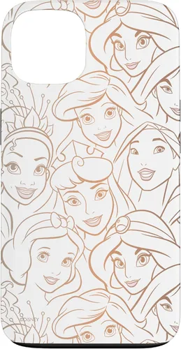 Vista 7 de Funda con estampado grande para iPhone 16 Disney Princess Dream