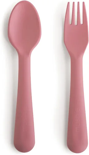 Vista 19 de Mushie - Tazas de vajilla para niños Fabricadas en Dinamarca, juego de 2 (color rubor)