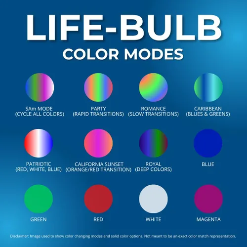 Vista 5 de Life-Bulb - Luz de piscina de 1.5 pulgadas para piscina enterrada con cable de 100 pies - Lámpara de piscina, luces LED de repuesto para piscina