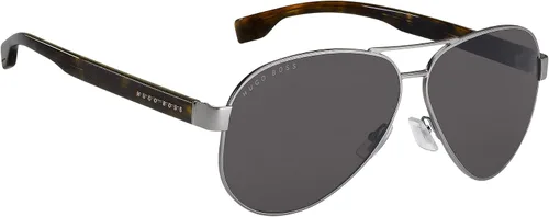Vista 3 de Hugo Boss BOSS 1241S Mate RutenioGris 6311140 hombres Gafas de sol