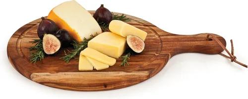 Vista 17 de Tabla de servir grande Twine, accesorios para tablas de charcutería, bandeja de servir para aperitivos, tabla de cortar grande, bandeja de servir