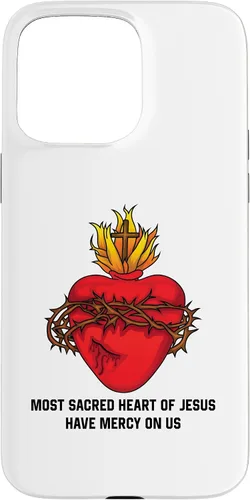 Vista 28 de iPhone 16 Most Sacred Heart of Jesus Design Case
