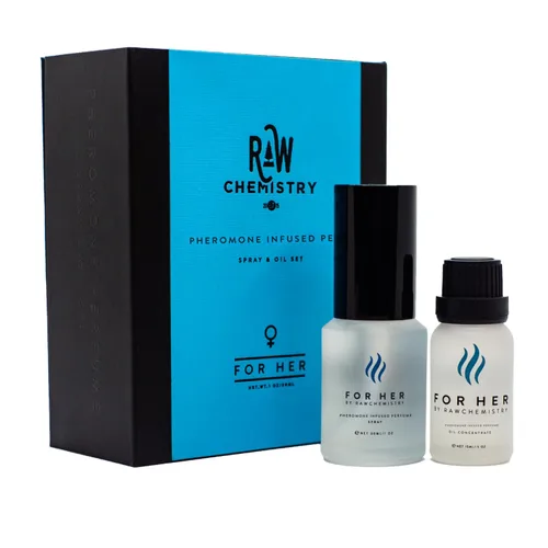 Vista 8 de RawChemistry For Her - Perfume para mujer con infusión de feromonas