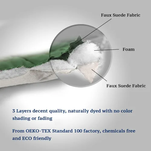 Vista 97 de H.VERSAILTEX Funda de sofá resistente al agua para sofá de 3 cojines, reversible, protector de muebles acolchado con correa elástica, funda de sofá