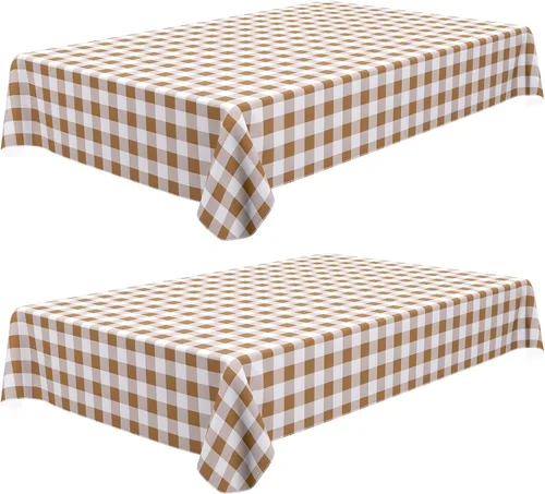 Vista 31 de Misaya - Mantel cuadrado de vinilo impermeable, mantel con respaldo de Aguamarina y blanco