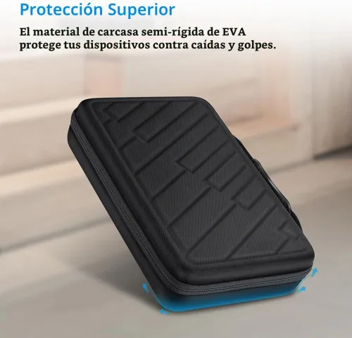 Vista 5 de FINPAC Estuche de transporte semiduro para AKAI Professional MPK Mini MKII