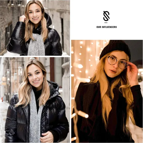 Vista 6 de SOJOS Chal de punto grueso acanalado de felpilla ligero y ultra suave para mujer, para otoño e invierno, chal envolvente SC326
