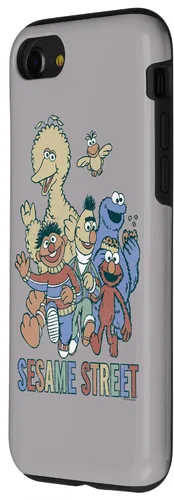 Vista 2 de Funda para iPhone SE (2020) / 7 / 8 Barrio Sésamo