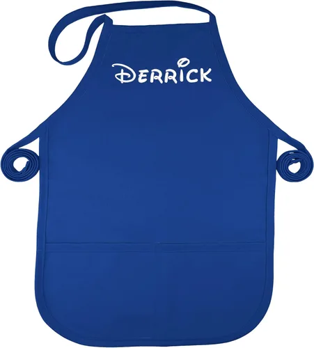 Vista 8 de Personalized Kids Apron - Chef Apron for Kids - Add a Name to Personalized Aprons for Girls or Boys Púrpura