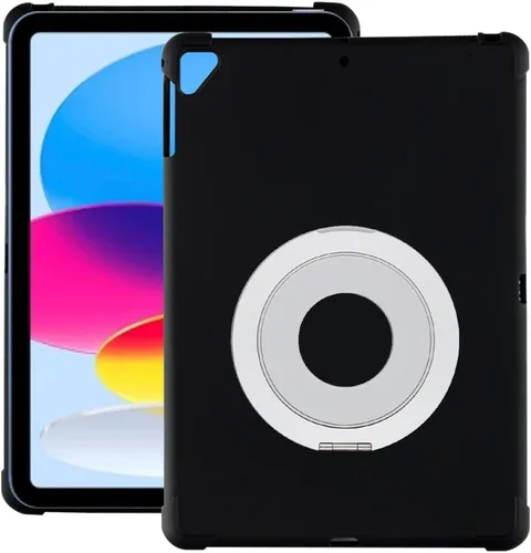 Vista 10 de Funda y soporte de tableta para iPad Air 2 Wi-Fi - transparente+negro Funda transparente + soporte negro