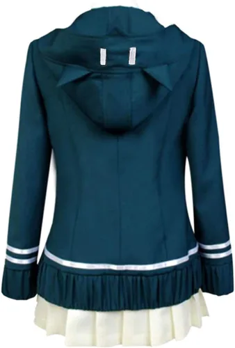 Vista 5 de Chiaki - Disfraz de Nanami para cosplay uniforme de escuela secundaria conjunto completo