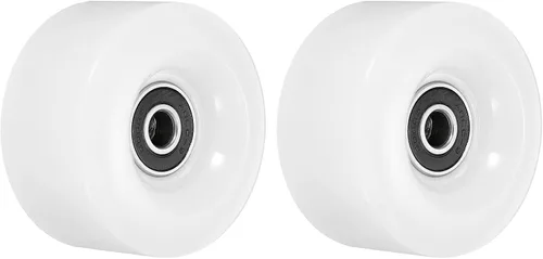 Vista 9 de PATIKIL Roller Skate Wheels with Bearings, Quad Skate Replacement for Double Row Skate Skateboard Indoor or Outdoor