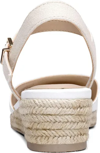 Vista 5 de DREAM PAIRS - Sandalias de plataforma con puntera cerrada y correa de tobillo elástica para mujer