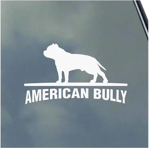 Vista 7 de Adhesivo de vinilo American Bully Dog Best Friend AKC Love