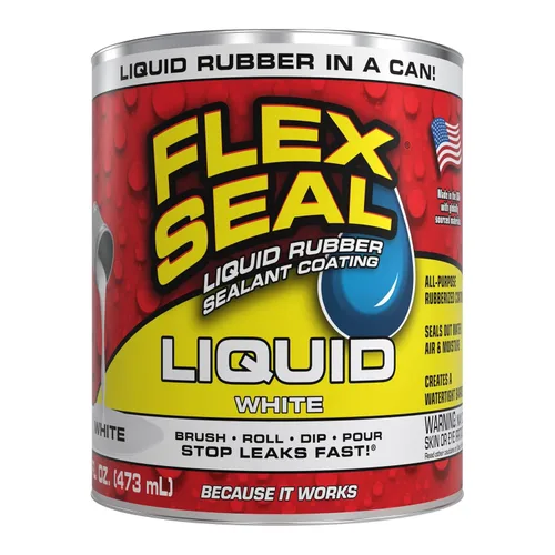 Vista 14 de Líquido de sellado Flex Seal grande, 16 oz, negro, LFSBLKR16