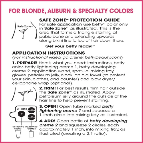 Vista 3 de Betty Beauty Blonde Betty - Kit de coloración para el cabello