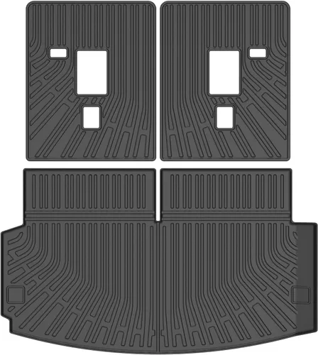 Vista 79 de Forro de carga para Jeep Compass/Patriot 2007-2016 y 2007-2012 Dodge Caliber, alfombras de carga para todo clima para accesorios de Compass
