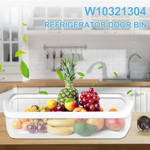 Vista 6 de 2 PAQUETES W10321304 Estante para puerta de refrigerador de AMI PARTS Compatible con la estantería de refrigerador Whirl-pool reemplazo WRS325FDAM02