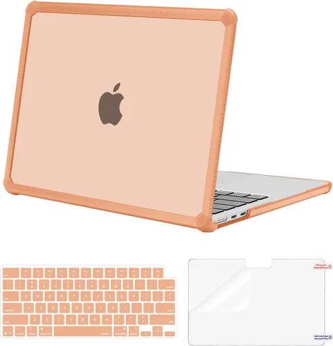 Vista 27 de MOSISO - Funda compatible con MacBook Air de 13 pulgadas M5 2026 M4 M3 M2 2025-2022 A3449 A3240 A3113 A2681, Kit 3 en 1 resistente a las grietas