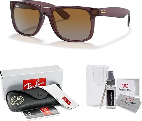 Vista 36 de Ray-Ban RB4165 JUSTIN Sunglasses For Men For Women+BUNDLE with ACCESSORY EYEWEAR KIT