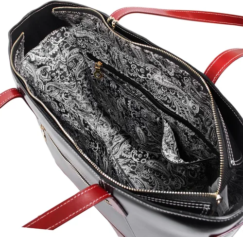 Vista 6 de McKlein Serafina - Bolso de piel para mujer con bolsillo para tablet