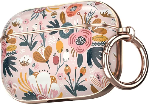 Vista 27 de Maxjoy Funda para AirPods 3 con cerradura, funda protectora rígida de 3ª generación para AirPod de 3ª generación para mujeres y hombres con llavero