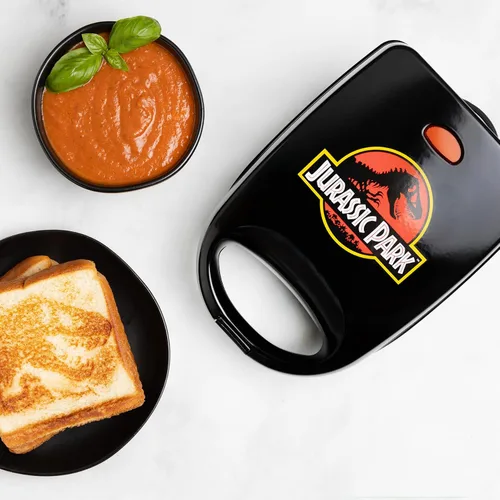 Vista 10 de Uncanny Brands Disney Lilo and Stitch Sandwichera Individual - Pequeño Electrodoméstico de Cocina