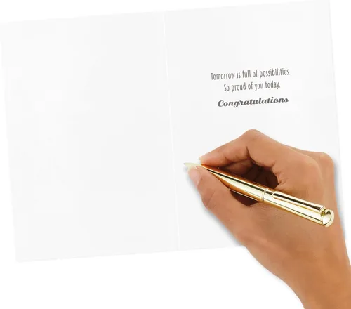 Vista 8 de Hallmark surtido de tarjetas de graduación (12 tarjetas y sobres, 4 diseños)
