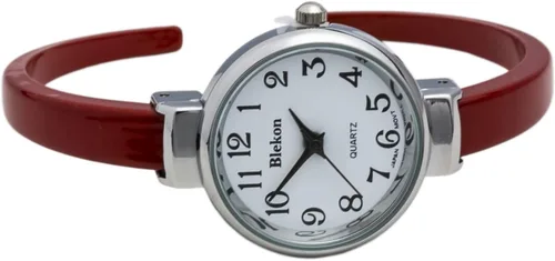 Vista 5 de Blekon Collections Quartz Womens 26mm Delicate Metal Cuff Bangle Watch