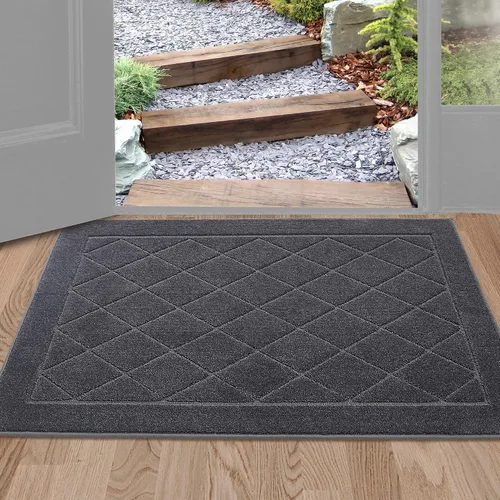Vista 29 de BEQHAUSE - Tapete para puerta de 20 x 32 pulgadas, antideslizante, color beige
