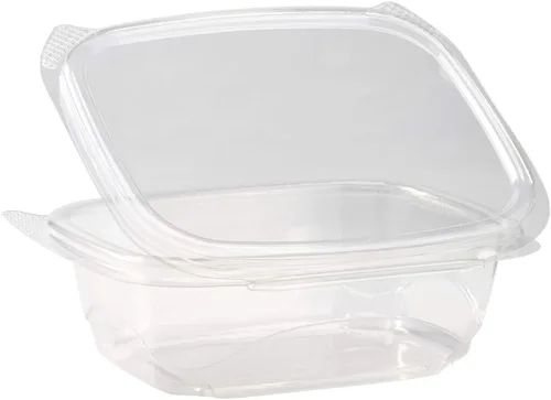 Vista 4 de KARAT EARTH Contenedor de delicatessen con bisagras PLA de 12 oz - 200