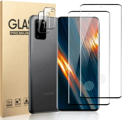Vista 12 de 2 Pack For Galaxy S23 Privacy Screen Protector With 2 Pack Camera Lens Protector, Anti Spy Private Tempered Glass Film 9H Hardness, Anti
