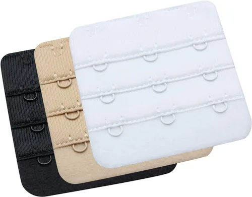 Vista 22 de Wingslove - Extensor para brasier de mujer, 3 unidades de varios tamaños 2 Hook 1/2