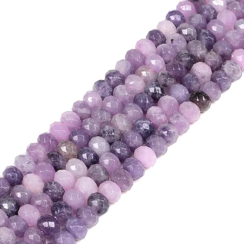 Vista 9 de 7 chakras piedras preciosas de 0.236 in de piedras preciosas facetadas Rondelle sueltas cuentas para hacer joyas DIY cuentas de 16 pulgadas