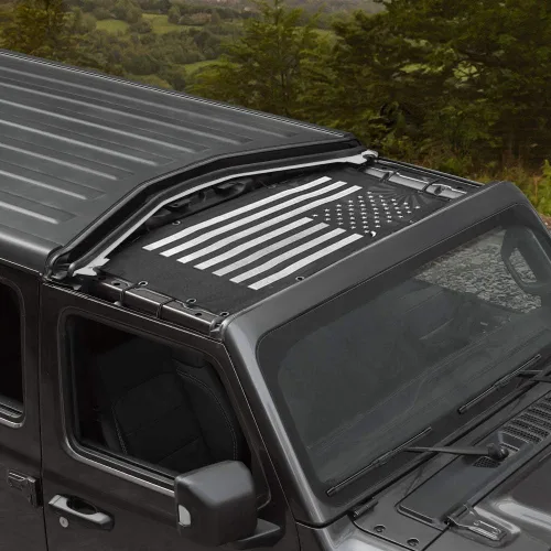 Vista 9 de Voodonala Parasol para Jeep JL Toldo de Bikini Protector Solar Malla Bloqueador Solar Escudo Térmico de Malla para Jeep Wrangler JL JLU 2018-2025+